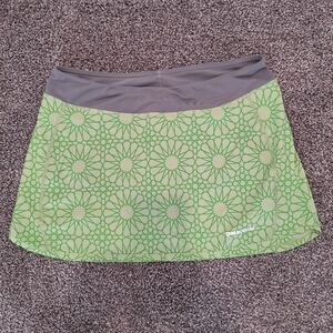 Patagonia Green Floral Women's Skirt Size Small
